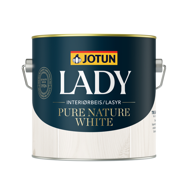 Interiörlasyr Jotun Lady Pure Nature White
