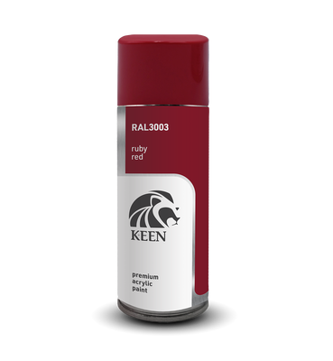 Sprayfärg Keen 400ml – RAL3003 Rubin Red