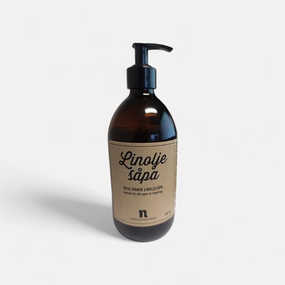 Linoljesåpa Norrlandsfärg 0,5lit Glas