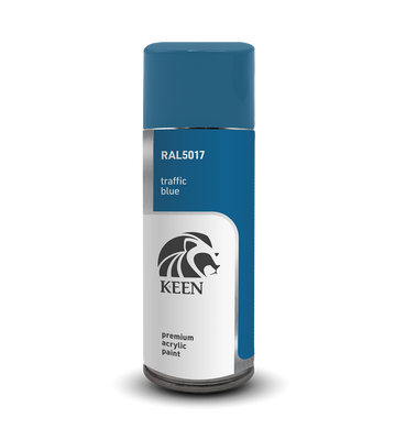 Sprayfärg Keen 400ml – RAL5017 Traffic Blue