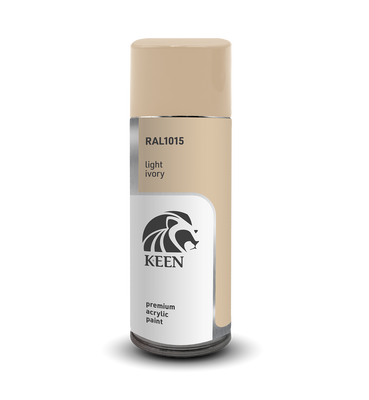 Sprayfärg Keen 400ml – RAL1015 Light Ivory