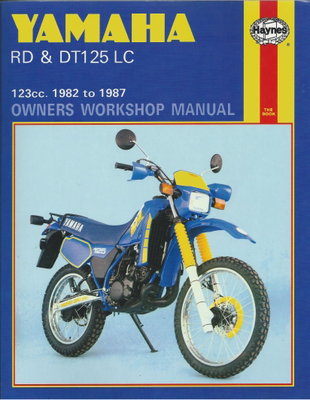 Haynes Verkstadshandbok - Yamaha RD125LC & DT125LC (1982-1987)