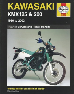 Haynes Werkplaatshandboek - Kawasaki KMX125 & KMX200 (1986-2002)