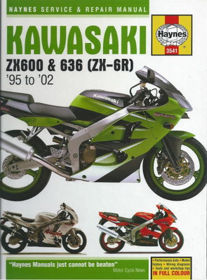 Haynes Werkplaatshandboek - Kawasaki ZX-6R Ninja (1995-2002)
