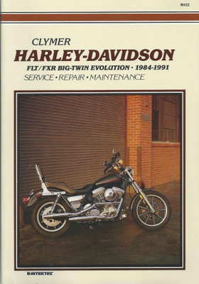 Clymer Reparationshandbok HD FLT/FXR Evolution 84-91