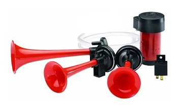 Signalhorn 12V dc tredubbel luft horn