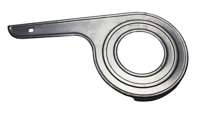 Kedjeskydd barncykel grått i metall NOS – se mått på bilderna