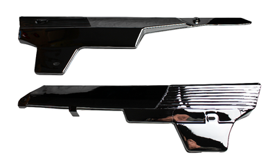 Zijkap Puch Maxi N Chroom Set