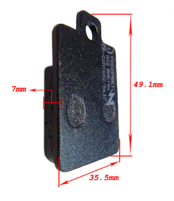Remblok CPI / Peugeot / Piaggio / SYM Newfren