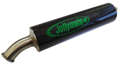 Ljuddämpare 24X250 Carbon Jolly Moto