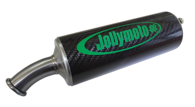 Ljuddämpare 24X170 Carbon Jolly Moto