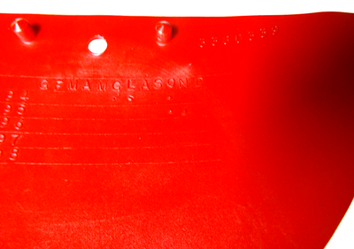 Sidokåpa Flap Italjet Formula 50 Röd