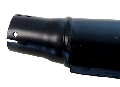 Uitlaat megafooon 32mm universeel zwart