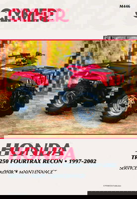 Clymer reparationshandbok Honda TRX250 Recon 1997–2002