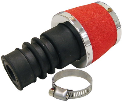 Powerfilter Puch Maxi 12/15 Bing Förgasare Röd