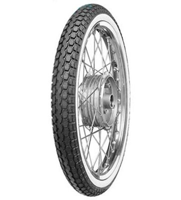 Däck 19X250 tt road vit sida continental KKS10
