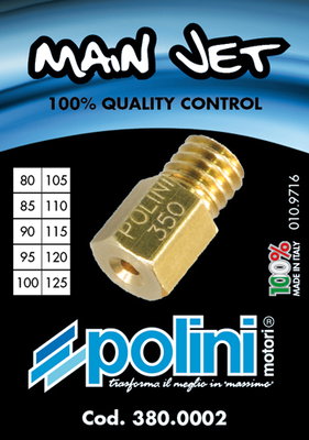 Munstycke sats Mikuni 80-125 Polini