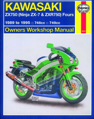 Haynes Verkstadshandbok - Kawasaki ZXR750 & ZX-7 (1989-1995)
