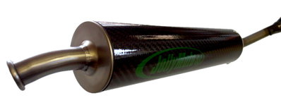 Avgassystem Honda MB50 70CC Jollymoto karbon