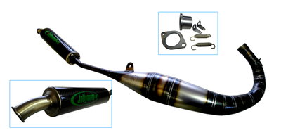 Avgassystem Honda MB80 Jollymoto karbon