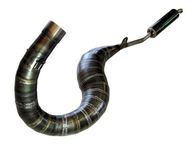 Avgassystem Honda MB80 125CC Jollymoto karbon