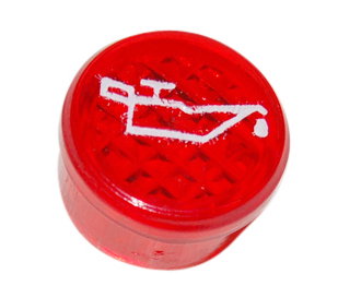 Indicatorglas lens rood Tomos Funtastic / A35 Quadra / Revival