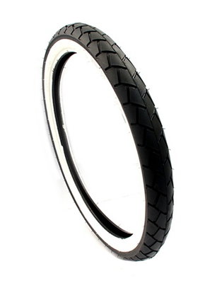Däck 17X225 tt sport road vit sida