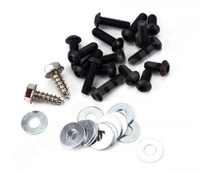 Skruvsats Beta RR50 kåpor / ram svart