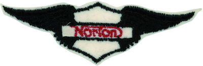 Norton Vleugel Patch – 10 cm