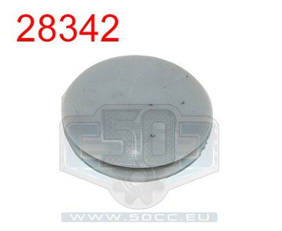 Gummigenomföring Zundapp 517 grå ( för strålkastare )