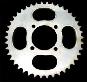 Achtertandwiel 42T Honda C/CD