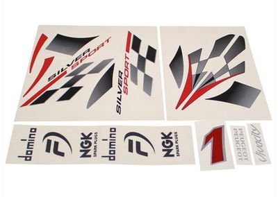 Dekal Peugeot Viva City Silver Sport sats