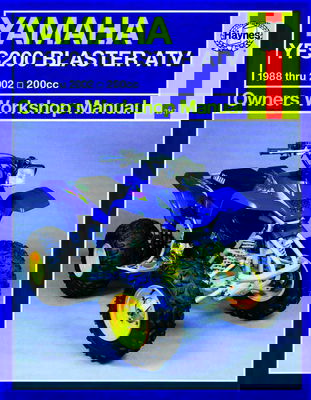 Haynes Yamaha ATV YFS200 88–02 – ATV-handbok