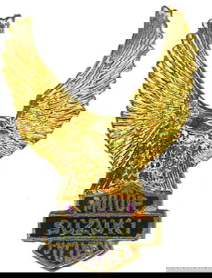 Metallemblem – Örn – Suzuki – Pin