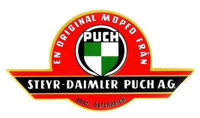 Dekal Puch bakskärm