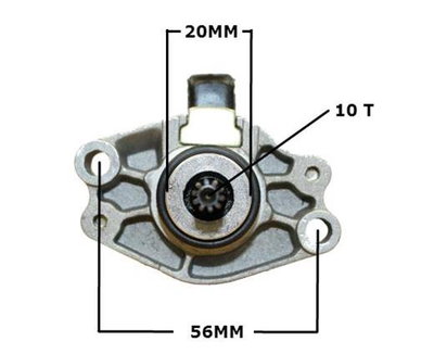 Startmotor Aprilia / Derbi / Italjet / Morini / Suzuki