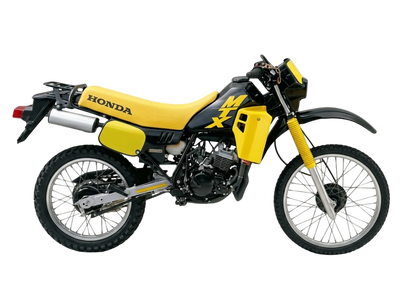 Sadelklädsel Honda Mtx-Sh/50R Gul