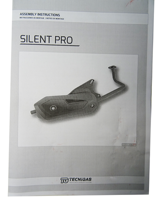 Avgassystem Italjet Formula Tecnigas Silent Pro