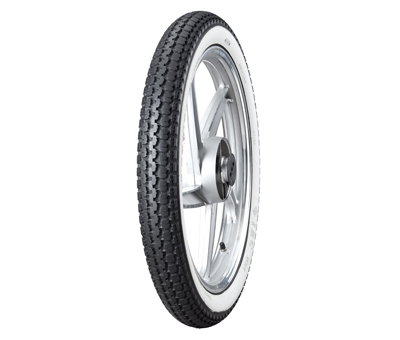 Däck 19x225 tt road (23x225) vit sida