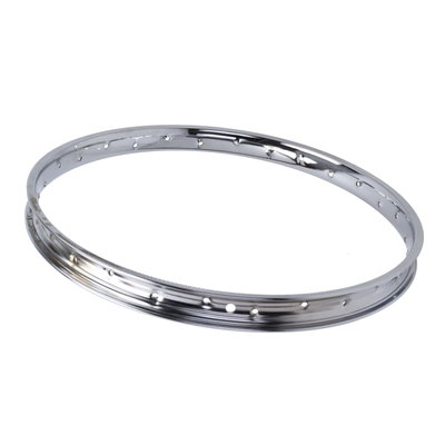 Velg 17x30.5 28g chroom Piaggio Ciao