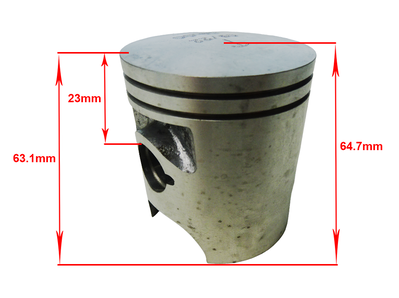 Kolv sats Yamaha DT125 R 56.0mm