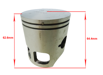 Kolv sats Yamaha DT125LC / RD125LC 56.0mm