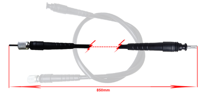 Hastighetsmätarwire  Honda MB50 / MB80 / MBX 84cm