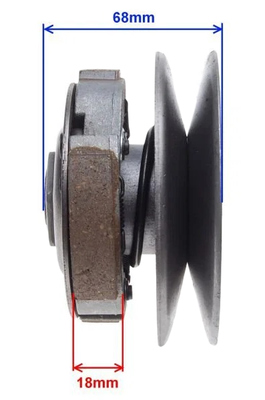 Bakvariator+Koppling Kymco Dj /Honda Dio Cpl