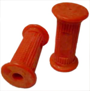Voetsteunrubbers Puch Rood 16mm