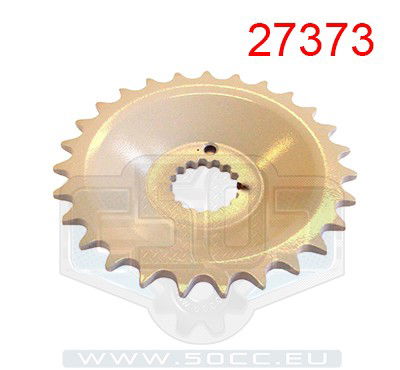 Voortandwiel 27t Tomos Pac/Revival/Youngster
