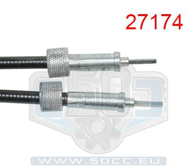 Kilometerteller kabel Zundapp VDO 2000mm (Scooter)
