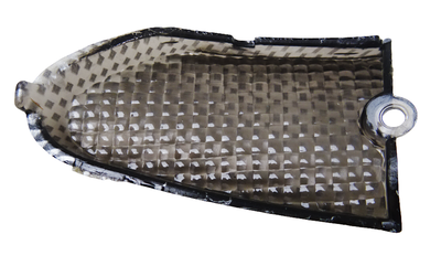 Knipperlicht glas set Aprilia Sr/Viper Carbon Loo