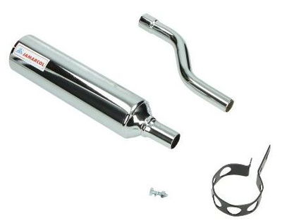 Ljuddämpare Honda MT5/MT8 krom Jamarcol