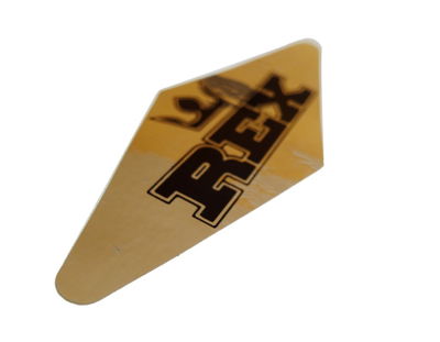 Sticker voor kettingkast REX